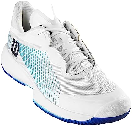 Wilson Men's Sneaker, White Blue Atoll Lapis Blue, 11 | Image 1