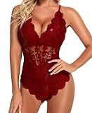 【Anlass】 Dieses Valentinstag babydoll bodysuit kann als Dessous, erotische Anzüge, sleepwear, modische Basisschicht und mehr verwendet werden. Perfekt für Valentinstag, Weihnachten, Flitterwochen und Dessousparty oder jede romantische Nacht. Entfesseln Sie Ihre Schönheit und zeigen Sie Ihre attraktive Figur und elegante Haltung.