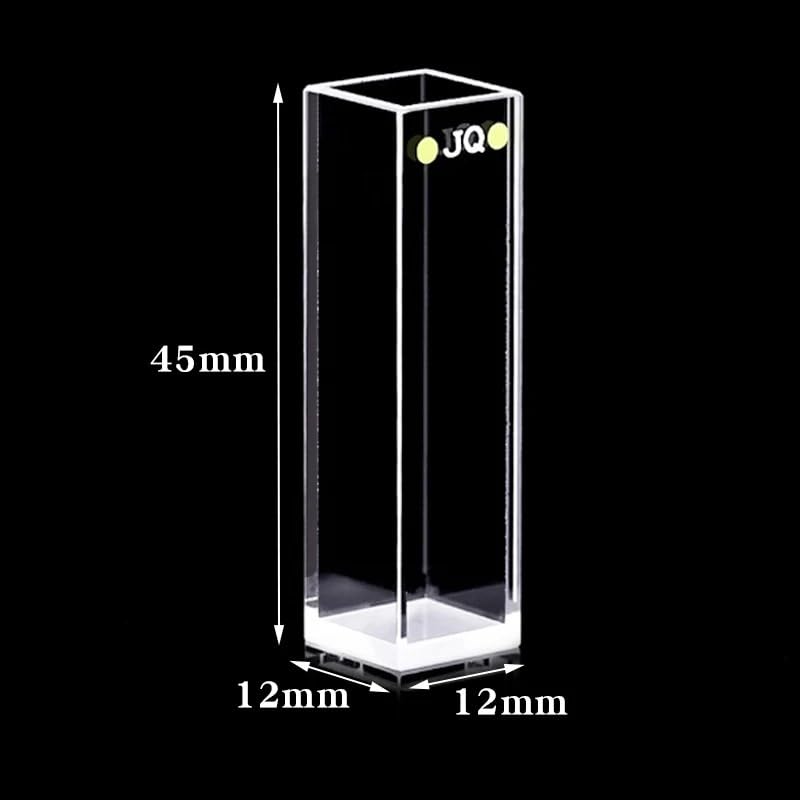 Cuve en quartz Malvern de 3,5 ml haute précision 10 mm pour analyses UV-Visible