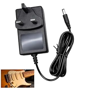 [9V Power Supply] Equipped with a standard UK 3‑pin plug, this power adapter is designed to directly plug into UK mains power outlet without the need for additional converters, adapters, or voltage transformers. With consistent voltage and current ou...