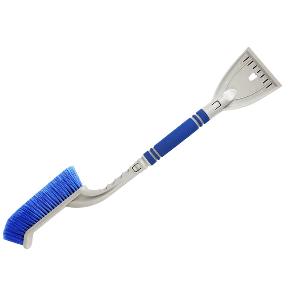 Raspador de Nieve, removedor de Hielo, Cepillo para Nieve, Pala, Herramienta con Mango ergonómico, Limpiador de Escarcha para Parabrisas multifunción