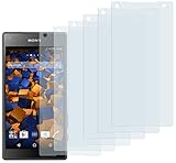 mumbi Schutzfolie kompatibel mit Sony Xperia Z5 Compact Folie klar, Displayschutzfolie (6x)