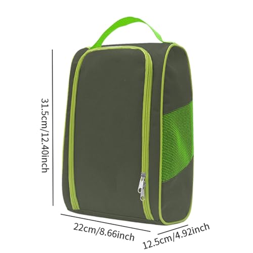 bnf® Golf Shoes Bag Zipper Multipurpose Pouch for Running Track and Field Outdoor Green | Golf | Golf Accessories | Other Golf Accessories 7 41mZggjLwoL