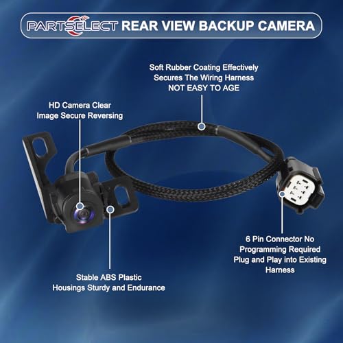Image of Rear View Backup Camera Replacement for Ford F250 / F350 / F450 Super Duty 2008-2012 Back Up Camera Replaces# ‎9C3Z-19G490-E, 9C3Z-19G490-A