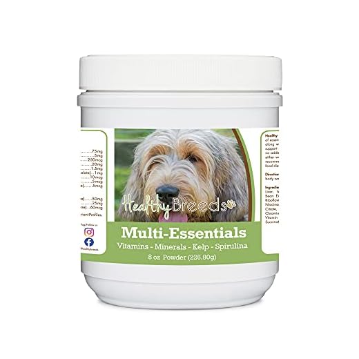 Healthy Breeds Otterhound Multi-Essentials Powder for Dogs - an Ideal Supplement of Vitamins, Minerals & Antioxidants for Your Dog - 8 oz