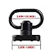 flipfit 2PCS MLOK QD Sling Mount - Quick Detach Swivel Picatinny Rail - Durable Aluminum Alloy with Anti-Rotation Design - Easy Install Tactical Sling Mount for Rifle, Shotgun, Hunting Gear