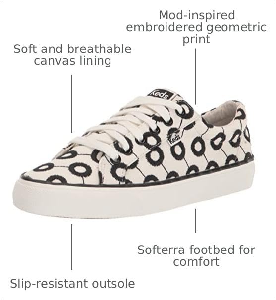 Image of Keds Women's Jump Kick Lace Up Sneakers