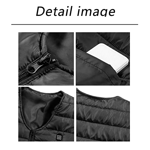 Chaleco calefactable lavable para combatir el frío extremo sin ropa abultada 4