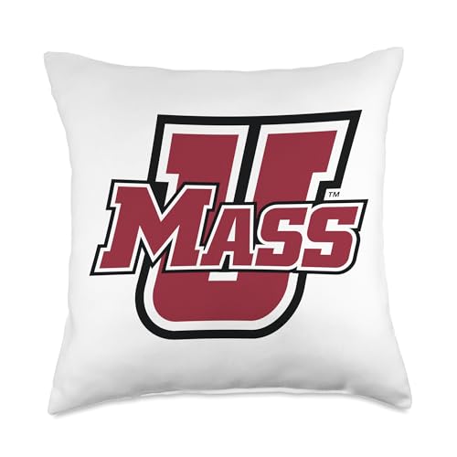 Umass Minutemen | Official NCAA Merch | NCAFUMS002 Throw Pillow