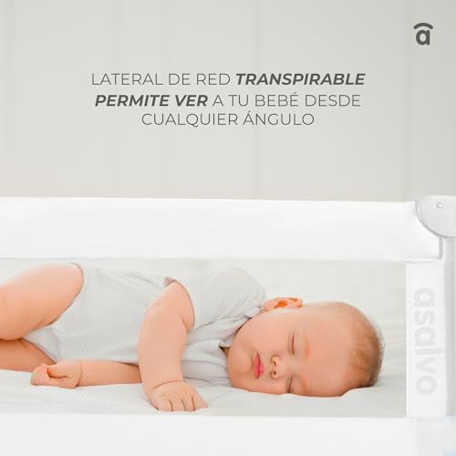 Barrera de cama 150cm abatible para evitar caídas infantiles nocturnas 4