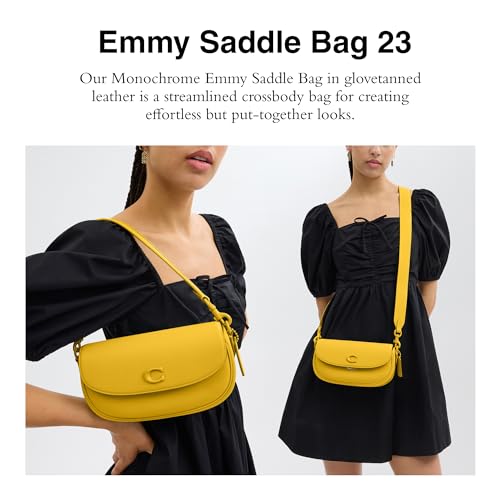 Coach Emmy Saddle Bag 23, Canary2
