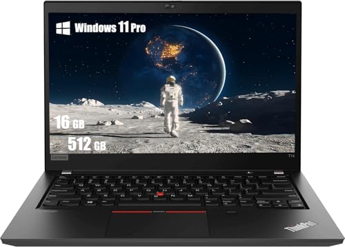 Lenovo Thinkpad T14 Gen 1 Ordinateur portable professionnel, écran FHD 14