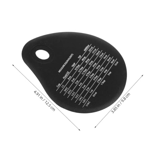 Cortador de masa de silicona Cabilock con tabla de medidas compacta para repostería casera 3