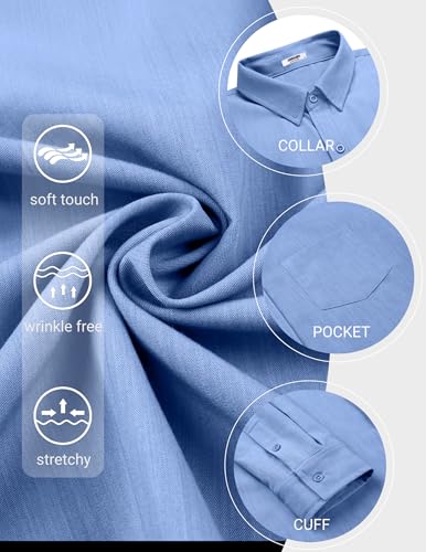Chemise décontractée COOFANDY pour vos sorties de week-end et soirées outdoor - 6