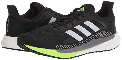 Adidas Unisex Solar Glide 3 Running Shoe, Core Black/Silver Metal, 9.5 Us Men #TOP6