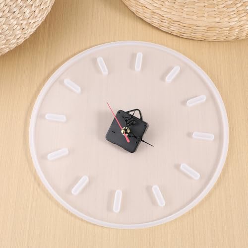 Molde de silicona para reloj epoxi que facilita tus manualidades y proyectos DIY 7