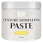 Creative Deco Modelling paste Smooth 500g White Fine Texture Acrylic Paint Structural Paste Medium for Art Project, DIY, 3D Effect, Structure, Texture