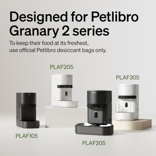 Image of PETLIBRO New Pet Food Desiccant Bag, 6 Packs (12 Bags) for Cat and Dog Food