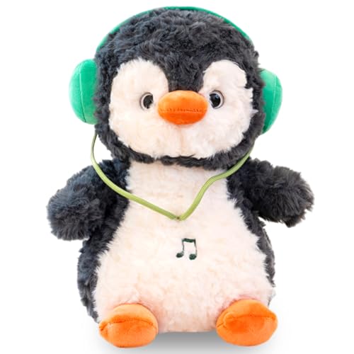 OZXVXZO Pingüino Peluche, Peluche Temático Pingüino, Muñeco Peluche, Adecuado como Regalo Inicio Curso y Cumpleaños para Niñas y Niños(23 Cm)