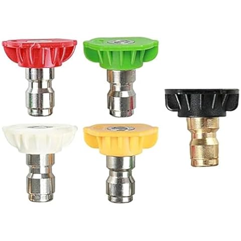 Pressure Washer Nozzle Tips 1/4 Inch Up to 4000PSI 3.0GPM Cover