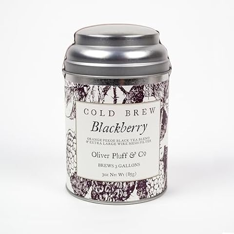 Oliver Pluff Blackberry Cold Brew Tea Cover