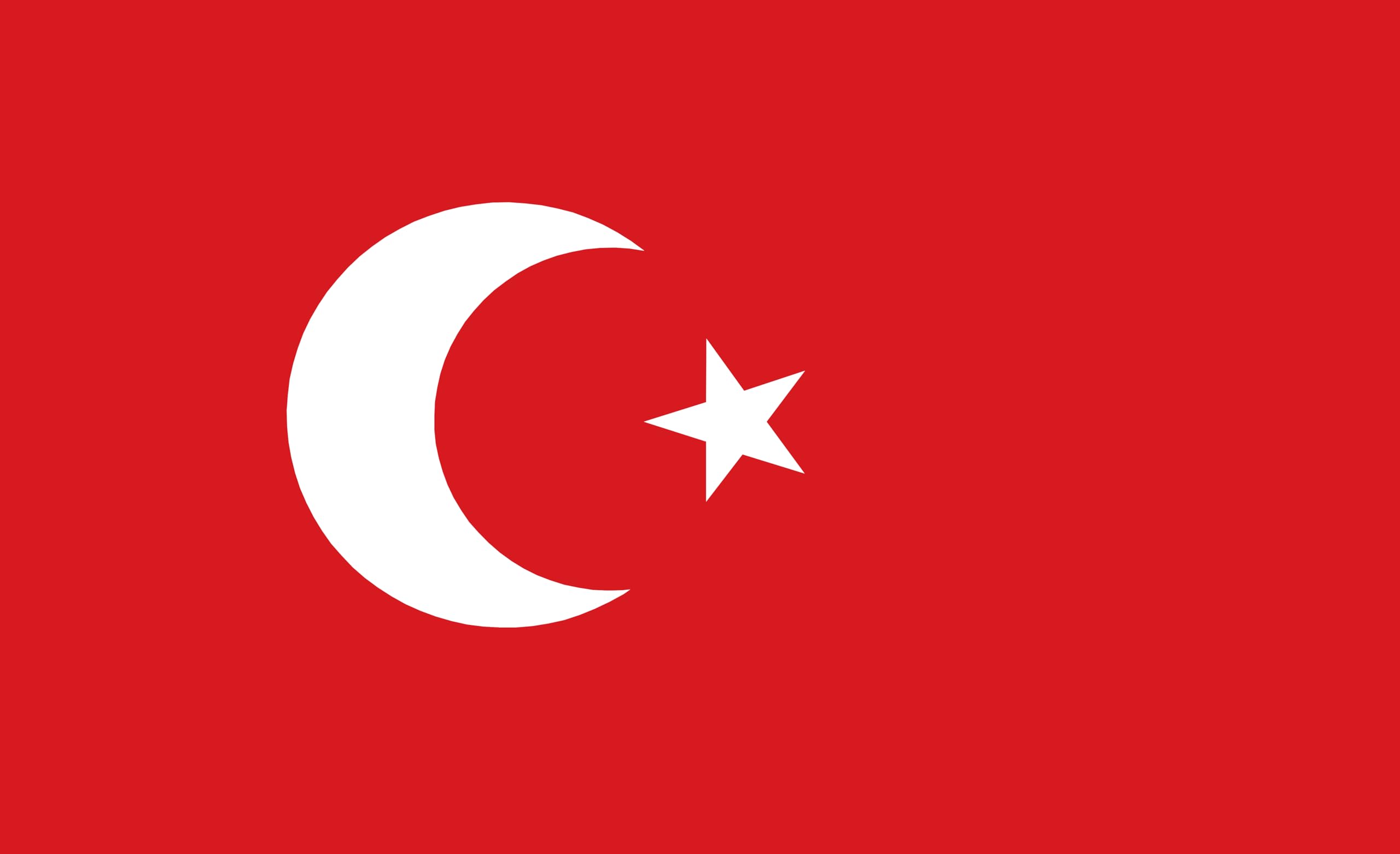 Drapeau Turquie 90x60cm rouge et blanc marine pour décoration et événements