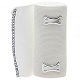 Medline Non-Sterile Sure-Wrap White Elastic Bandages, 6