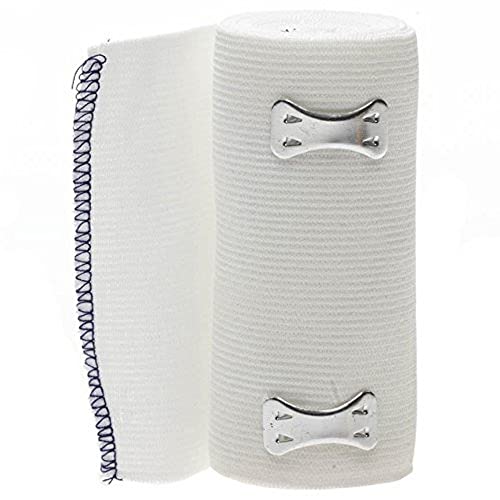 Medline Non-Sterile Sure-Wrap White Elastic Bandages, 6