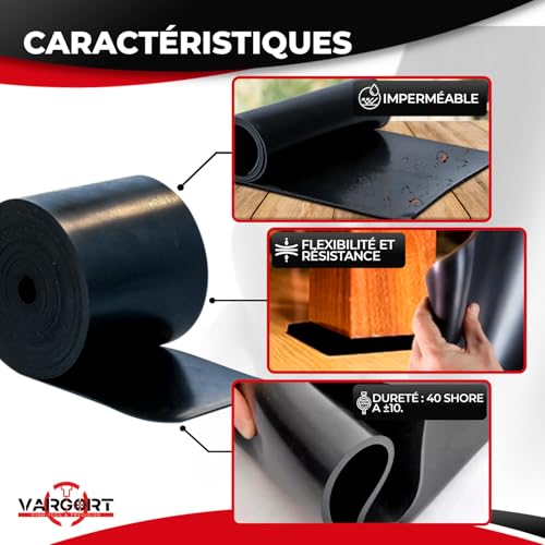 Rouleau de caoutchouc SBR pour rénover et protéger le garage - 7