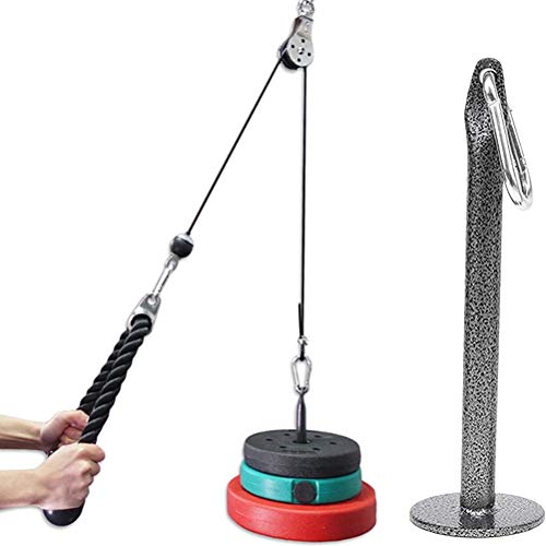 Kohyum Staalgewichtsplaat, laadstift, staal, voor work-out, gewichten, hefhouder, standaard, rack, riemschijf… - Image 5