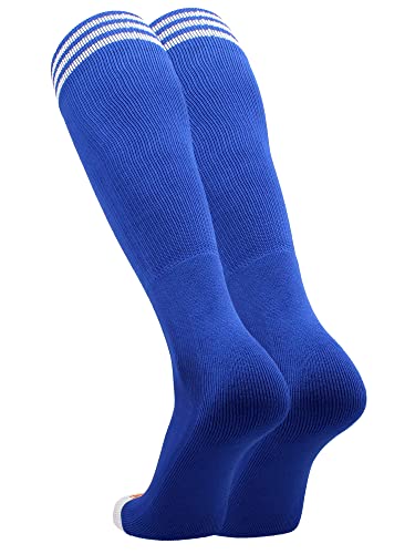 Image of TCK Striped Soccer Socks for Kids, Youth & Adults - Over the Calf Tube Socks for Men & Women, Baseball & Football Team Sports