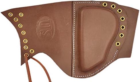 WWII U.S. Garand Leather Sniper Rifle Cheek Pad - Reproduction (Right)