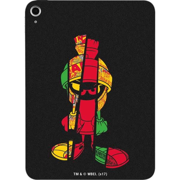 Skinit Decal Tablet Skin Compatible with iPad 11th Gen (2025) - Officially Licensed Looney Tunes Marvin The Martian Sliced Design