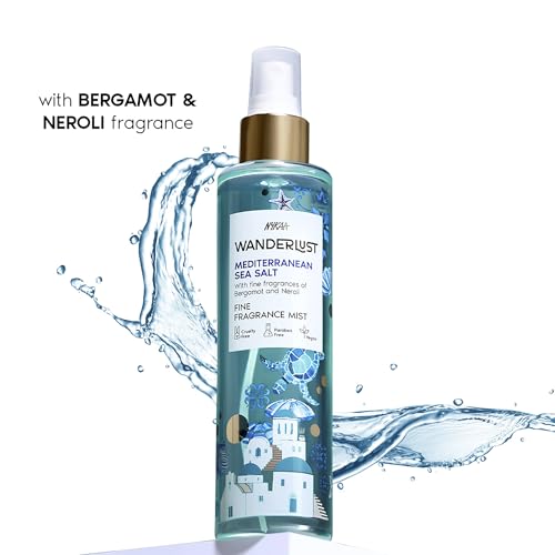 Image of Nykaa Wanderlust Mediterranean Sea Salt Fine Fragrance Mist 200ml