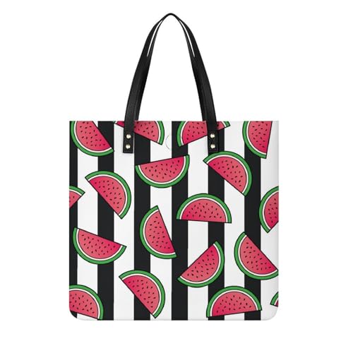 Sac à bandoulière melon d'eau rayé pour vos escapades et virées shopping