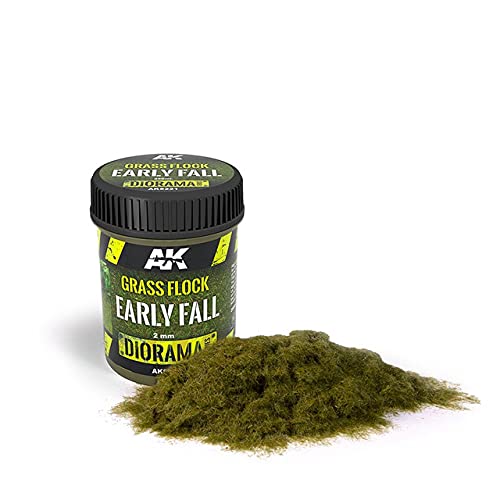 Early Fall Grass Flock Diorama Series 250ml by AK Interactive