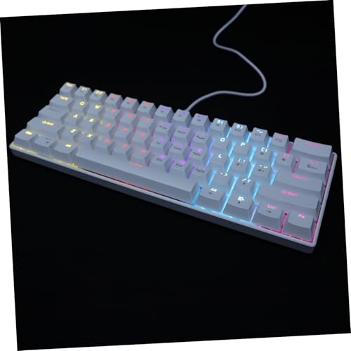 Image of jojofuny Gaming Keyboard Wired Mechanical Keyboard RGB Backlight Ergonomic Design for Pc Laptop