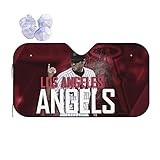 人気 大谷翔平 サンシェード 車フロント ガラスカバー 遮光 断熱 車用 紫外線カット 簡単着脱 吸盤 車用サンシェード 保護四季用 雑貨 140*76cm