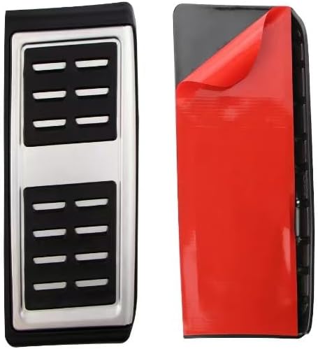 No Drill Stainless Steel Pedals Footrest Cover Accelerator Brake for VW Golf 7 GTI MK7 2014 Skoda Octavia Audi A3 S3 - Image 3