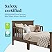 Graco Bailey Toddler Bed (Hazelnut) - Includes Bed Rail on Both Sides, Fits Standard-Size Crib and Toddler Bed Mattress, Baby Safety Alliance Verified, Solid and Sturdy Construction