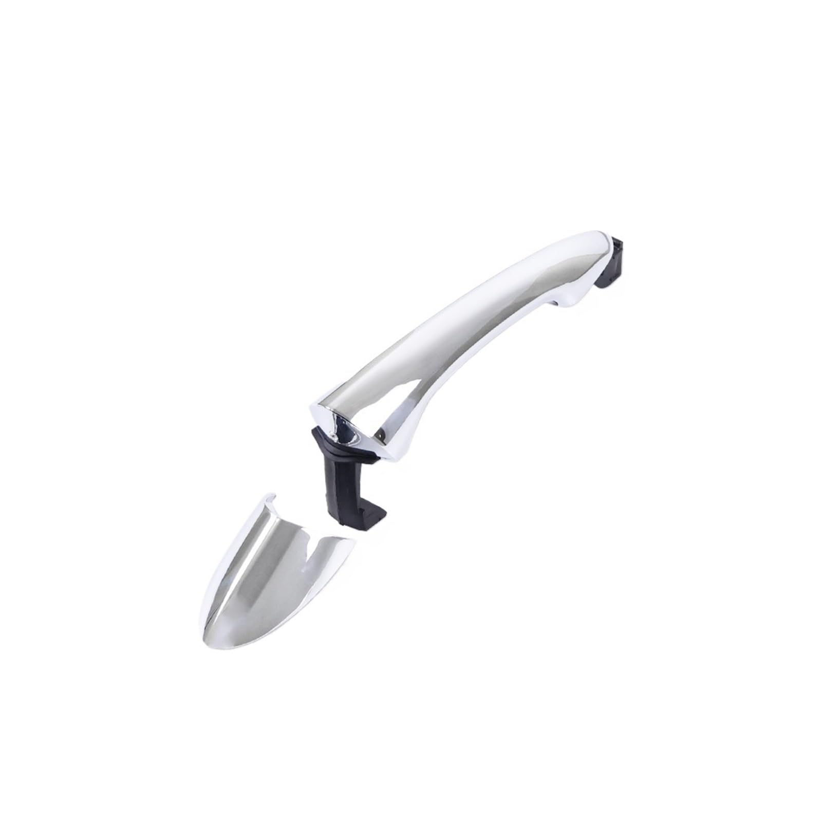 Shlpzhgmc Rear Left Outer Door Handle Chrome Compatible With 2011-2014 Hyundai Sonata I45 Exterior Handle 82651-3S000 82652-3S000(Rear Left)