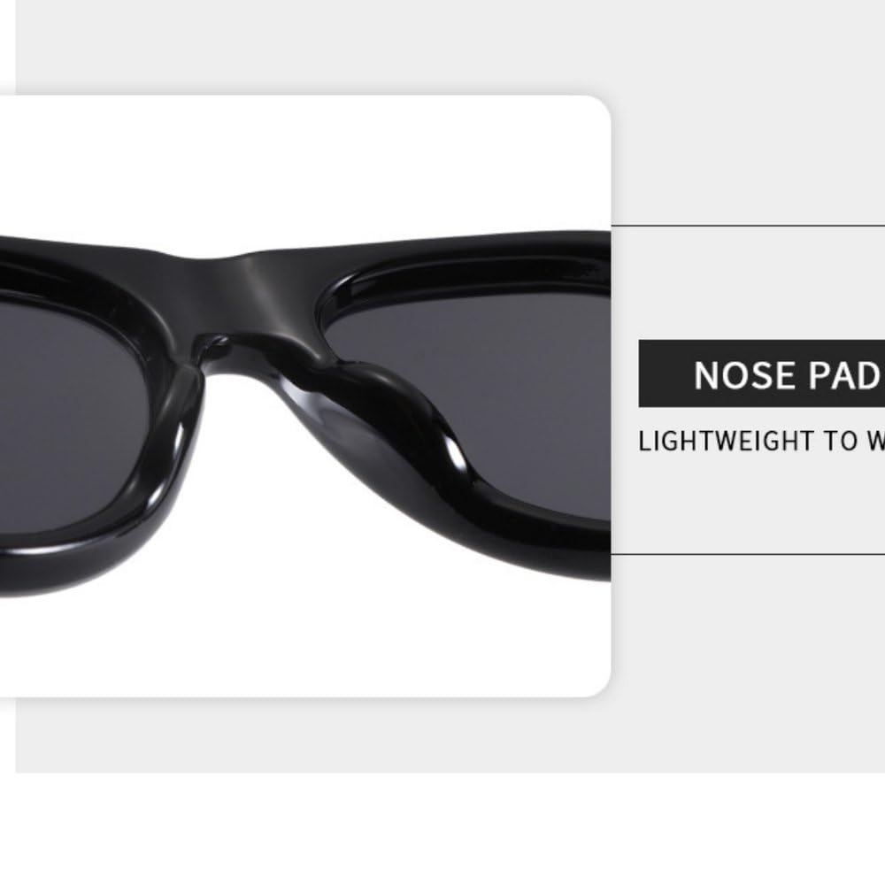 Quadratische Oversize-Sonnenbrille mit farbigem Rahmen im Retro-Stil für Damen und Herren. UV-Schutz für Outdoor-Aktivitäten. Hochwertige, trendige Sonnenbrille mit Leopardenmuster.