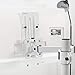 VIVO Height Adjustable VESA Adapter for Single 13 to 27 inch Monitor, Accessory Bracket Kit for Individual Screen, White, STAND-VAD3W