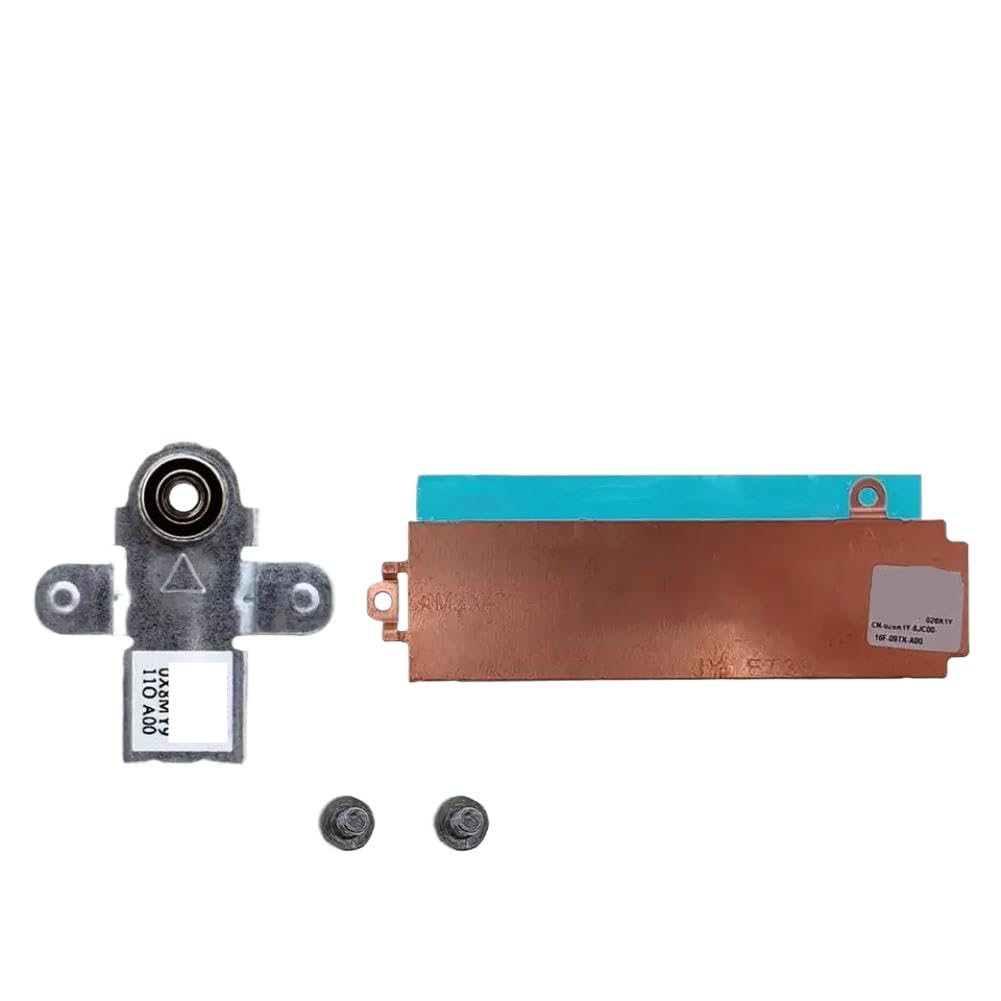 Staffa di Montaggio SSD PCIe M.2 con dissipatore di Calore Compatibile con Laptop G15 5510 5511 5515 M15 R6 2230 2280(2280 Kit)