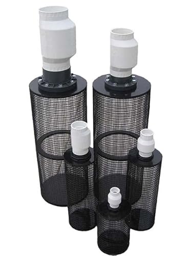 EasyPro PIF2 Centrifugal Pump Intake Filter / 2" Inlet Pipe/Recommended Flow Rate: 90 gpm / 18" Long x 11" Diameter