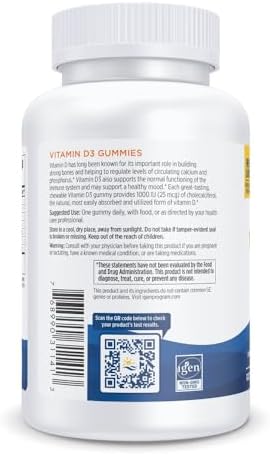 Vitamin D3 Gummies, Wild Berry