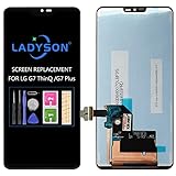 LADYSON - Schermo di ricambio per LG G7 ThinQ G7 Plus G710 LMG710EMW G710VMX LMG710ULM LMG710TM LMG710VM LMG710PM LMG710EM da 6,1 pollici con set di strumenti di riparazione gratuiti