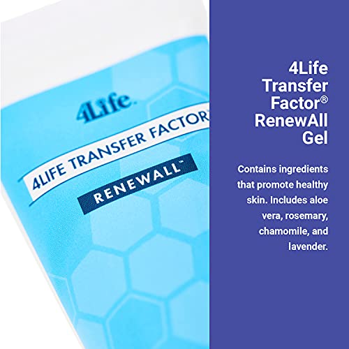 4Life Transfer Factor Renewall Gel - Topical Skin Care With Aloe Vera And Rosemary - 2 Ounces #TOP2
