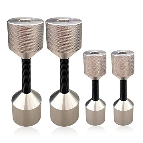 4 Pcs Flange Two Hole Pins Set, Pipe Fitting Tools, Stainless Steel Materials, Diameter 1-1/8