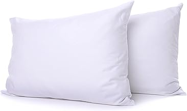 Sleep&Smile 2 Pack Non Allergenic Hollowfibre Soft Polycotton Pillows